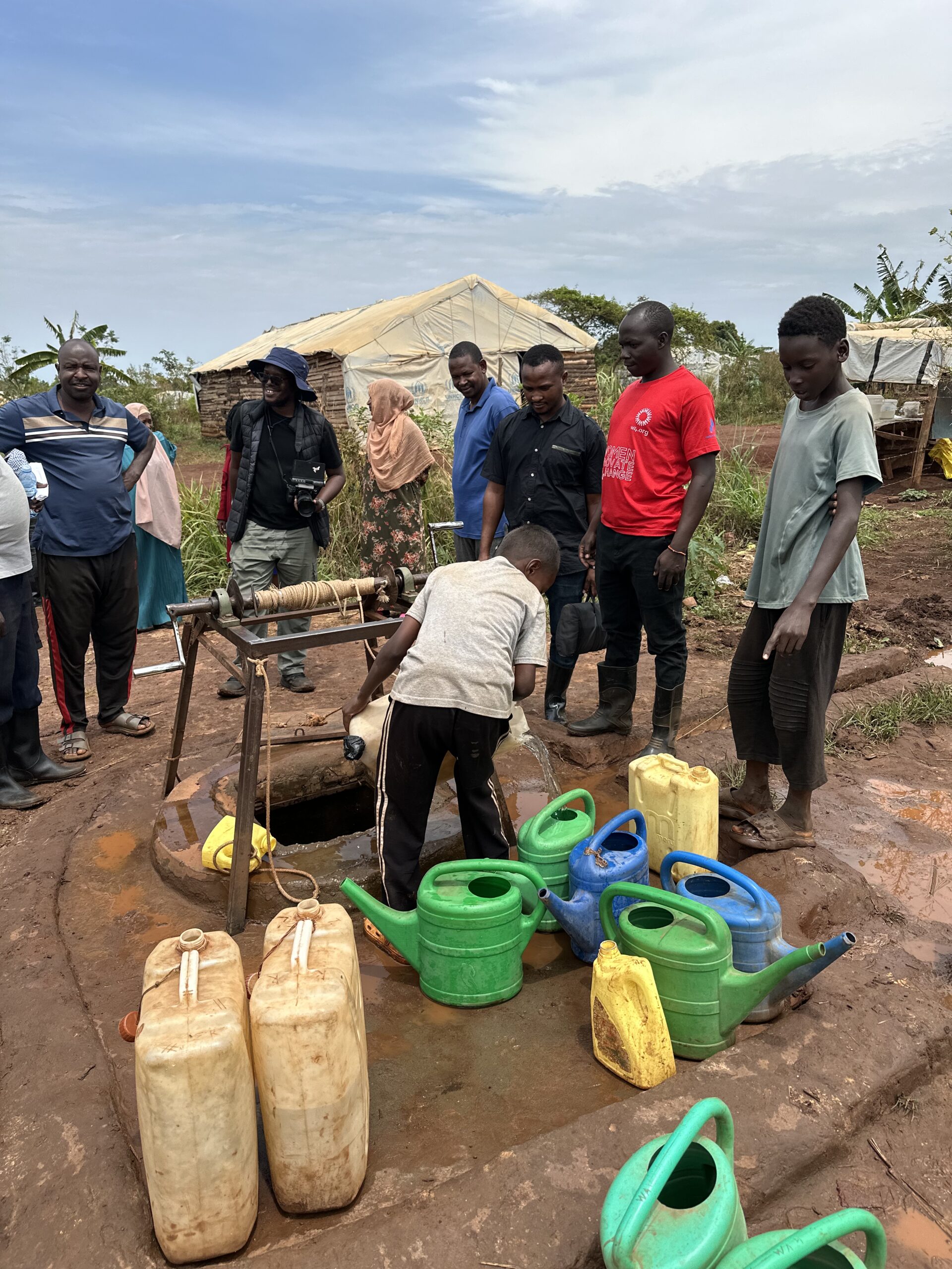 Water crisis — Uganda refugee settlements